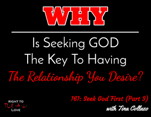 Seek God First (Part 3) with Tina Collazo