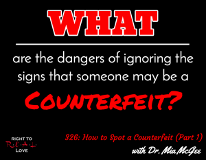 How to Spot a Counterfeit (Part 1) with Dr. Mia McGee